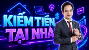 Ảnh bìa kiếm tiền tại nhà của Phạm Văn Hùng