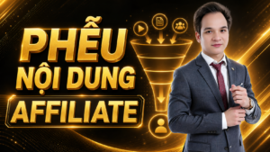 Ảnh bìa phễu nội dung affiliate marketing của Phạm Văn Hùng