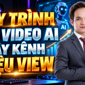 QUY TRÌNH TẠO VIDEO AI XÂY KÊNH TRIỆU VIEW