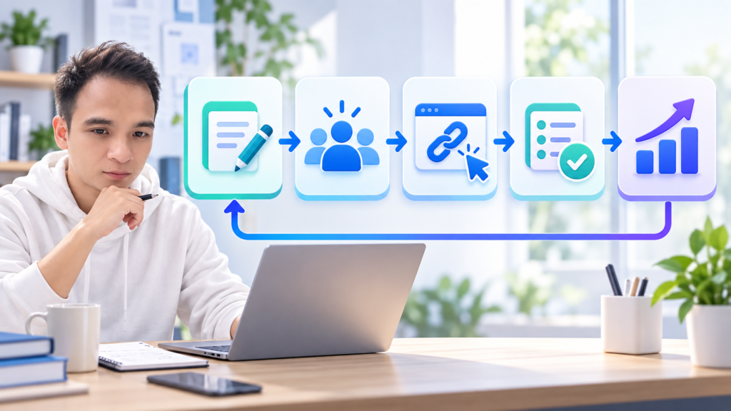 Quy trình theo dõi 5 chỉ số affiliate marketing cho người mới